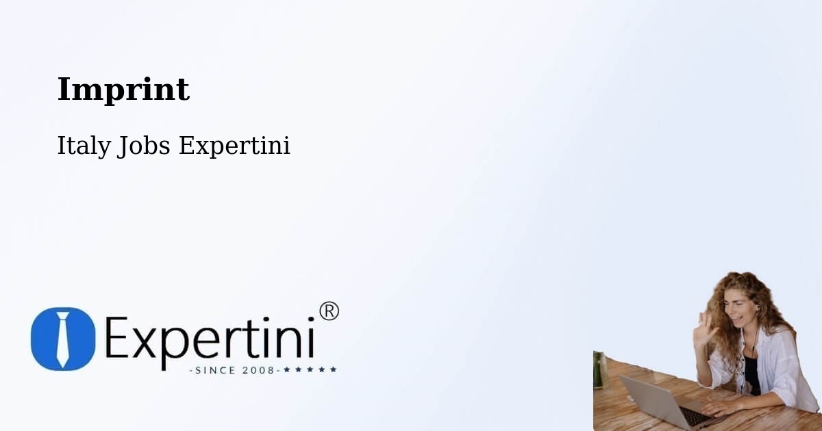 Imprint – Cassino - Italy Jobs Expertini